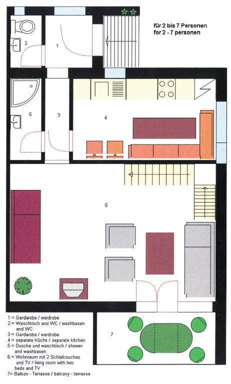 Pension Apartment Granit Praha Rom bilde